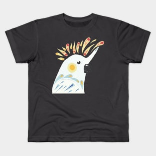 Native Birds of Australia Collage - Set 1 Cockatoo Kids T-Shirt